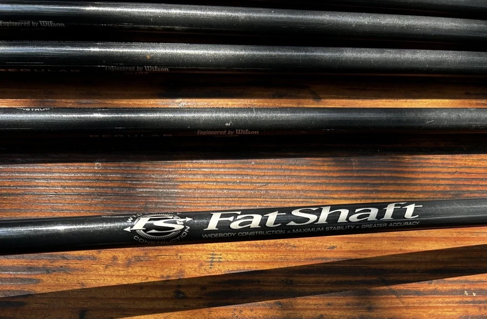 Wilson Staff Fat Shaft FS Irons P–9 (NO 8) | Graphite Shafts | Regular Flex GOLF - Image 2 of 4