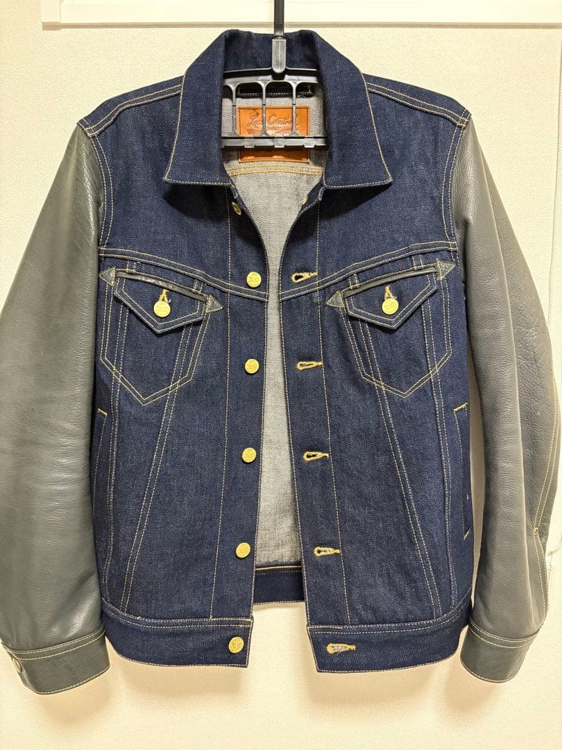 Lost Control Denim Jacket Leather - image 1