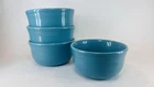Homer Laughlin Fiesta Ware Turquoise Blue Gusto Bowls 28 oz - Set of 4