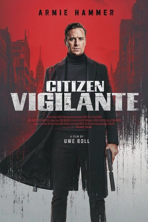 Citizen Vigilante (Armie Hammer) film poster - glossy A4 print - Image 1 of 1