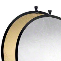 Walimex gold/silver folding reflector, Ø107cm