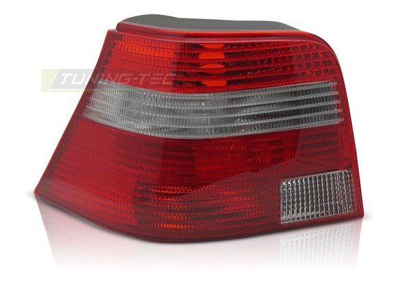RüCkleuchte Heckleuchte Links FüR VW Golf 4 Limo Bj. 1997-2003 Rot Weiß-image