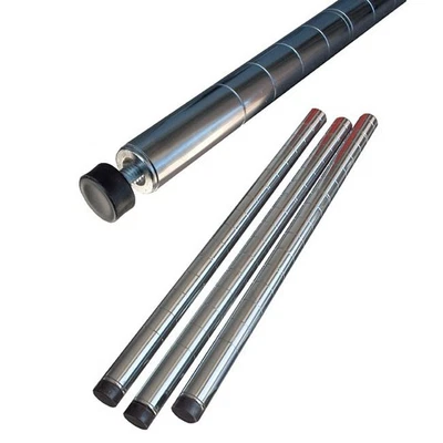 PALI MONTANTI PER SCAFFALI FILO JOY ARCHIMEDE CROMATO