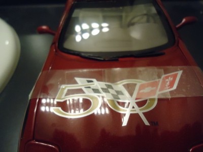AMERICAN MUSCLE1/18(LIMITED EDITION1/5000)50TH ANNIVERSARY CORVETTE,6/27-28 2003