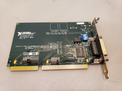 National Instruments NI AT-GPIB/TNT Interface Card for ISA Bus Assy 181830-01 B