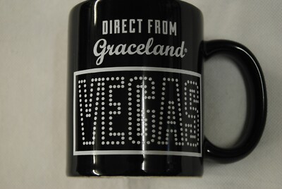 Elvis Presley Direct From Graceland Vegas Mug Tea Coffee New Official Rare