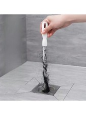 2Pcs Sink Drain Unblocker Cleaning Brush Kitchen Shower Flexible Dredge Cleaner.