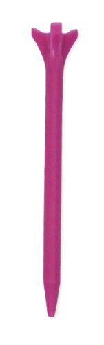 Tour 3-Prong Golf Tees 2-3/4 Inch Pink Pack of 40 - Picture 2 of 3