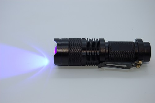 Mini antorcha UV zoom, pesca con mosca, atado con mosca, curado de pegamento loca, batería y cargador - Imagen 2 de 7