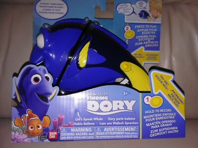 NEU DISNEY PIXAR FIND DORY VOICE CHANGER RECORDER SPIELZEUG NEMO FIGUR
