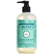 Mrs Meyers Hand Soap Clean Day Mint Scent - 12.5 Oz - Pack of 6