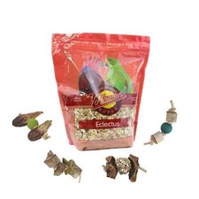 Volkman Avian Science Super Eclectus Bird Seeds 4lbs with 1 Foot Toy