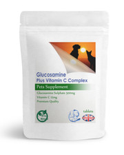 Strong Glucosamine 500mg & Vitamin C - Dogs & Cats (30/60/90/120/180 Tablets) UK