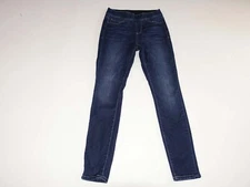 Jag Women's High Rise Skinny Pull On Jeans Size 2 / 26 Blue Stretch Denim