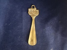 Vintage Old Toll Bar Greyna Green Brass Shoe Horn