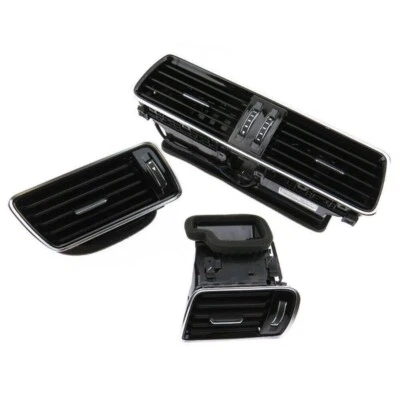 nos BOSCH フォグランプ クローム　vw 空冷 0EM 3x Chrome Piano Black Dashboard Air Condition Vents For VW