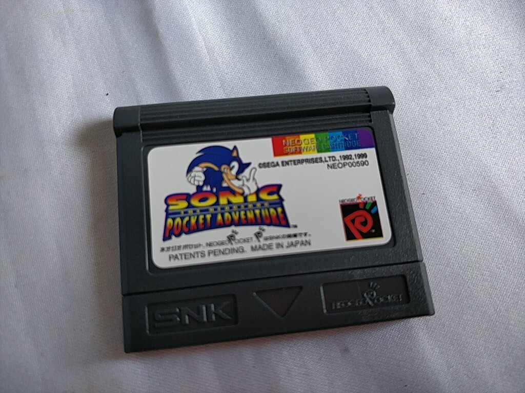 Sonic the Hedgehog Pocket Adventure NEOGEO Pocket NGP CBoxed Sonic the Hedgehog Pocket Adventure NEOGEO Pocket NGP CBoxed