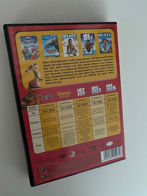 Blue Sky Animation Box inkl. Ice Age 1-3, Robots & Horton | 5-DVD