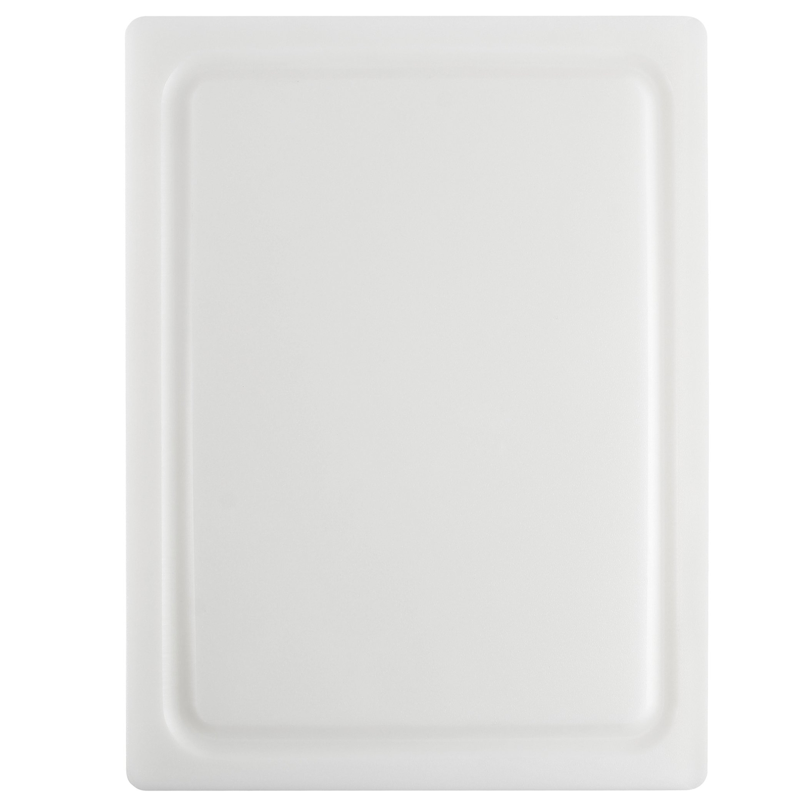 NSF Approved Poly Cutting Board with Juice Well, 12 x16 x 5/8