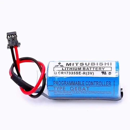 Set CR17335SE-R Q6BAT 3V 1800mAh Batterie für Mitsubishi QNS FANUC System USA - Bild 4 von 21