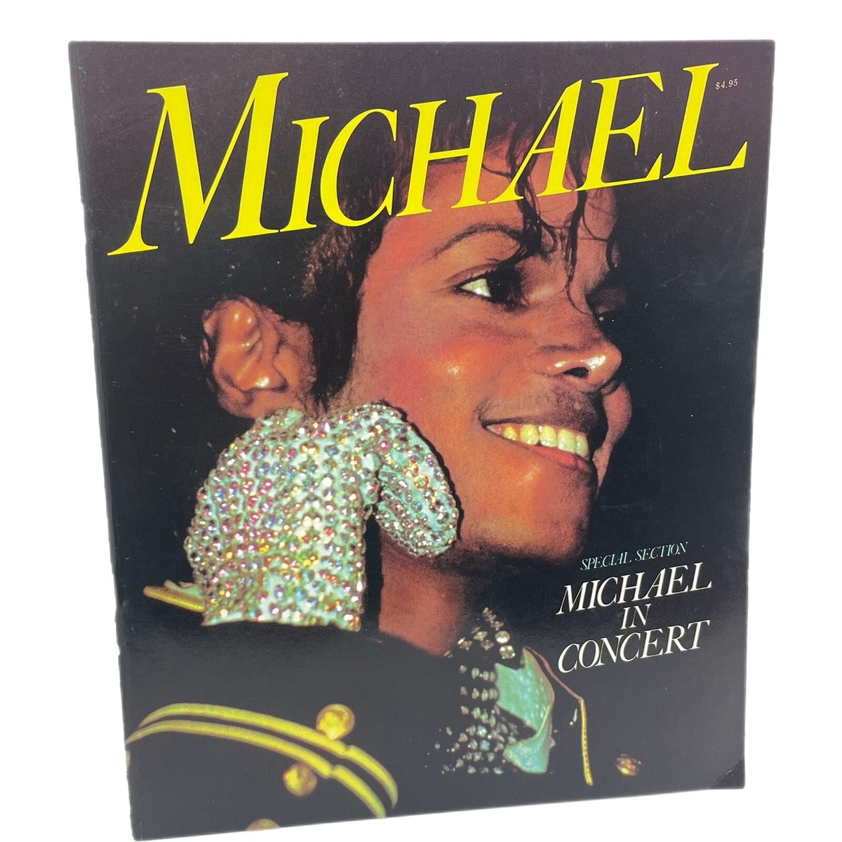 Michael Jackson Special Section Michael in Concert 1984 Book