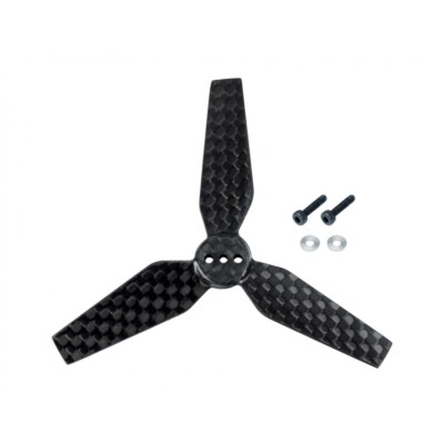 Microheli Carbon Fiber 3 Blade Propeller 65mm Tail Blade - BLADE INFUSION 180