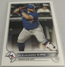 2022 Topps Baseball Series 2 Alejandro Kirk Toronto Blue Jays base card #432