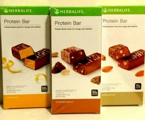 Herbalife Supplemental Endurance & Energy Bars, Shakes & Pills