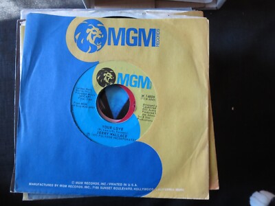JERRY WALLACE - Your Love / Wanted Man Unplayed Old Stock 