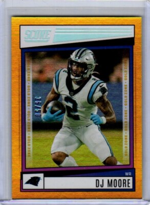 2022 Score - #45 D.J. Moore /50 Super Short Print