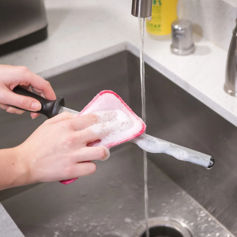 Ergo Chef Professional 600# Grit Diamond 12" KNIFE SHARPENER Rod Sharpening Tool - Image 3 of 4