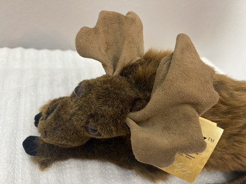 Peluche Alce Ditz 17" Realistico di Gallerie Ditz Designs Pollaio con etichetta - Foto 9 di 11