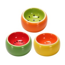 Ceramic Bowls Dish Container Water Dispenser Bowl Small Animals Supplies