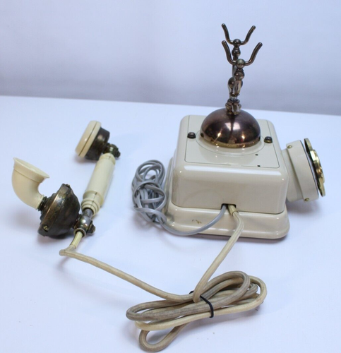 VTG Table Telephone Phone MCM Home Landline French Design Made Japan Victorian - Picture 11 of 21