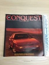 1987 Chrysler Conquest Dealer Color Brochure W/Facts And Figures