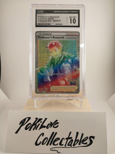Professor's Research graded CGC 10 for sale on eBay