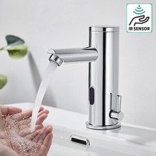 Infrarot Sensor Wasserhahn Badarmatur Waschtischarmatur Automatik Mischbatterie