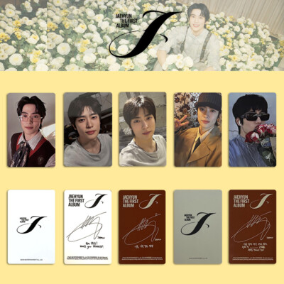 5pcs/set JAEHYUN SOLO J Self Made Special Cards HD Photocard NCT127