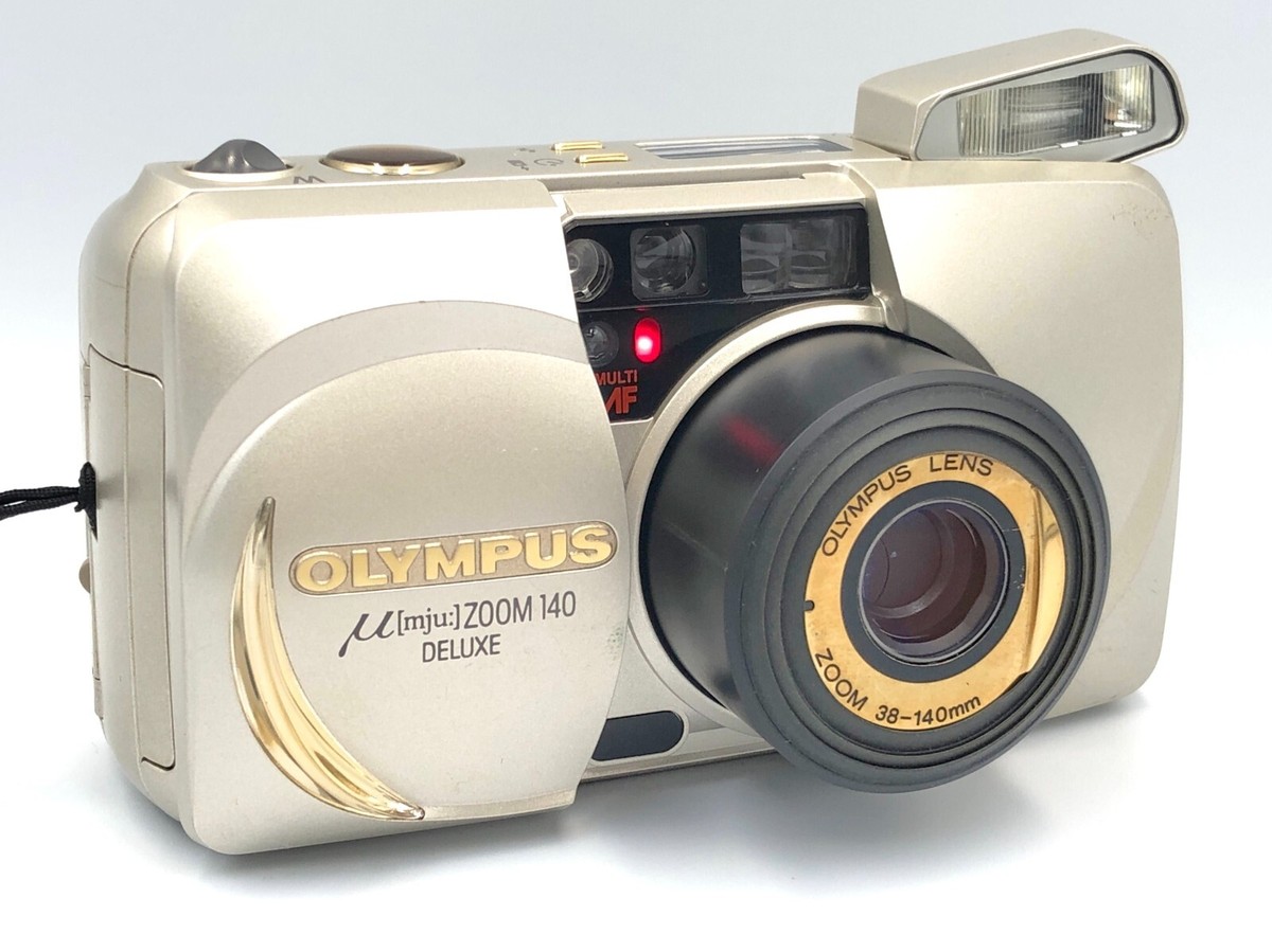OLYMPUS μ ZOOM 140 DELUXE Olympus MJU Zoom 140 Deluxe | 35mm Film Camera | The 35mm Club