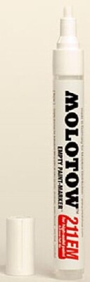 Molotow 4mm Empty Pump Marker w/Clear Measuring Guide Panel (Cd) - #211000