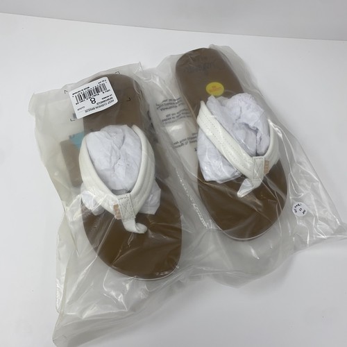 REEF Women’s Cushion Breeze Cloud White Open Toe Flip Flop Sandals Size 8 New - Picture 9 of 9