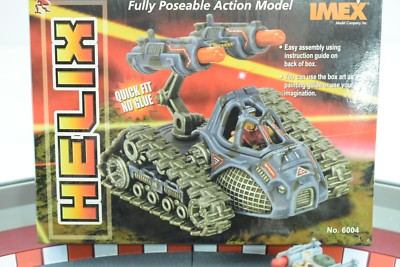 ROBOGEAR  6004 HELIX VEHICLE FULLY POSE-ABLE ACTION MODEL  ''QUICK FIT NO GLUE''
