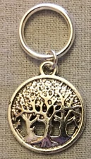 STITCH MARKERS, Set of 2 - CHOOSE from 24 Designs - KNIT SHEEP YARN SKEIN CELTIC