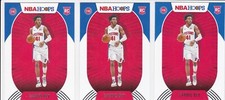 (3) Saddiq Bey 2020-21 Hoops #237 RC Detroit Pistons New Orleans Pelicans