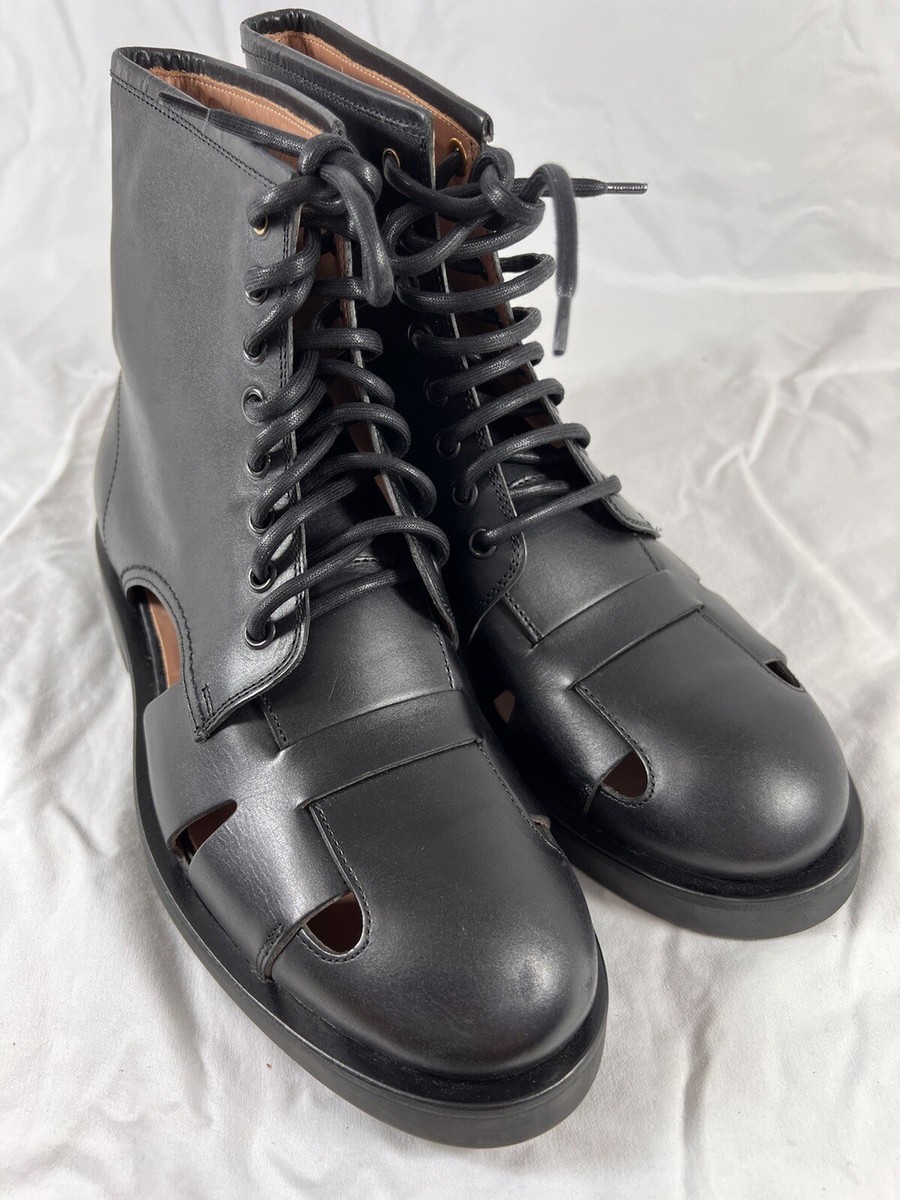 PAUL SMITH Black Leather Men display picture 2