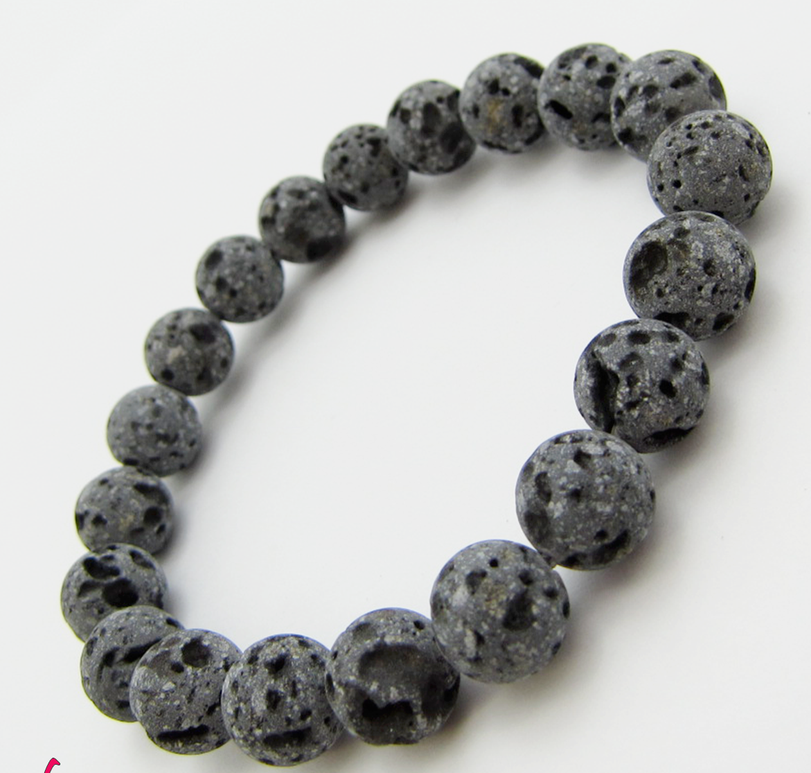 Japanese Stone Mt Fuji Lava gemstone health power bracelet