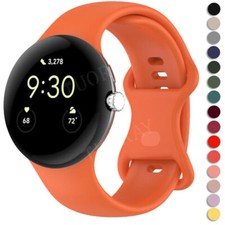 Replacement Strap For Google Pixel Watch 1/2/3 41mm/45mm Silicone Band Bracelet