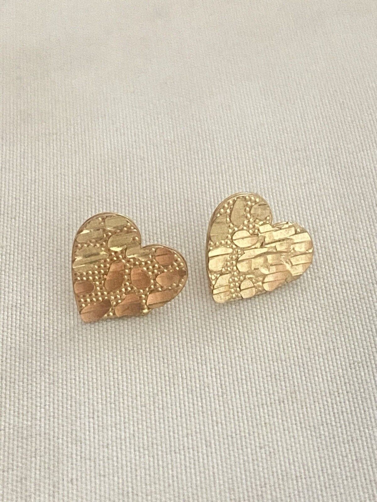 10k solid gold earrings - image 1
