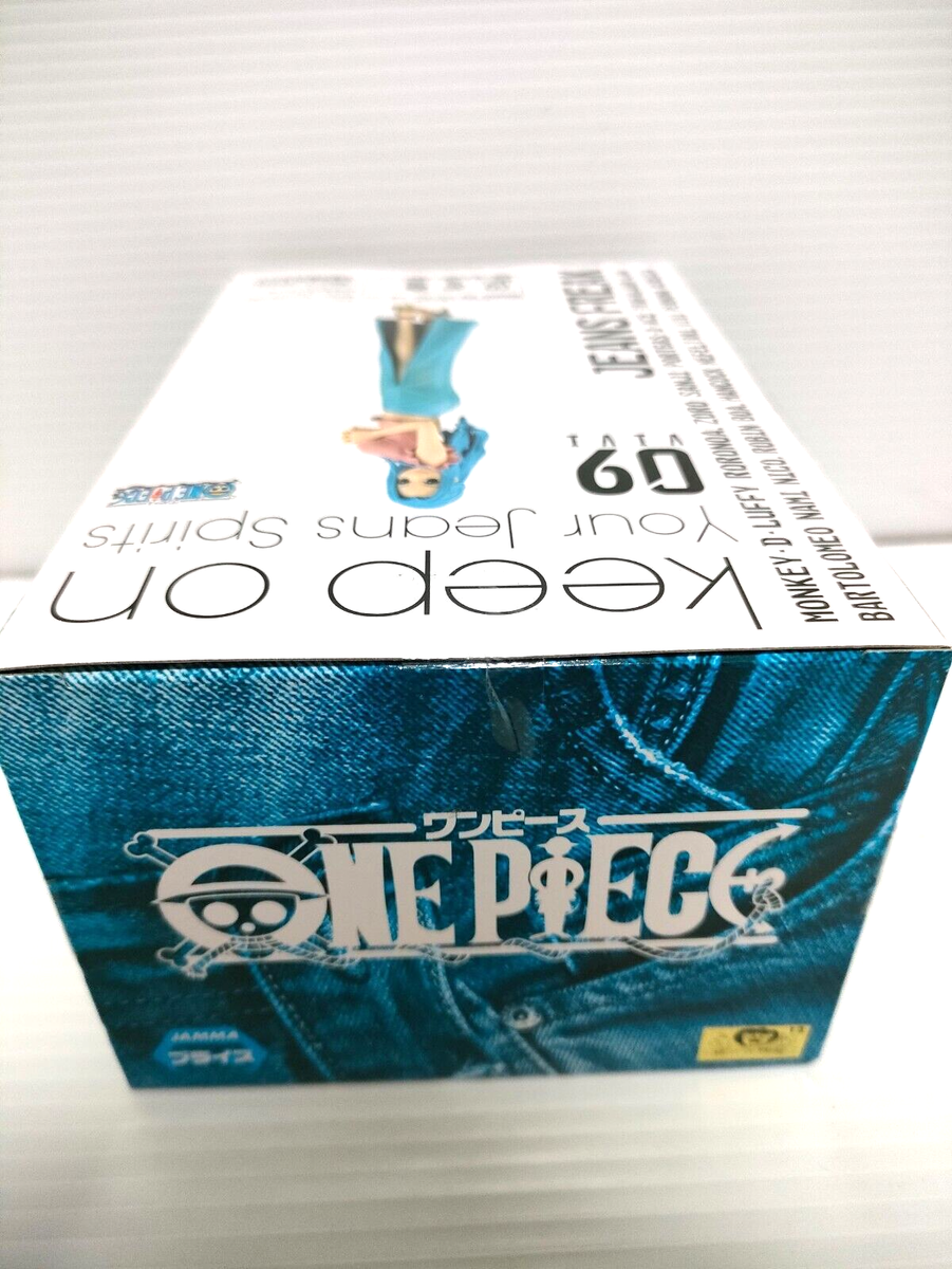 コミック・アニメ ONE PIECE keep on your jeans spirits One Piece Jeans Freak Nefeltari Vivi Figure Prize Blue Anime Manga