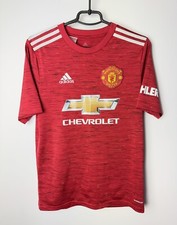 MANCHESTER UNITED 2020 2021 HOME FOOTBALL SHIRT SOCCER JERSEY ADIDAS FM4292 sz S